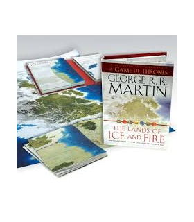 The Lands of Ice and Fire (A Game of Thrones): Maps from King's Landing to Across the Narrow Sea