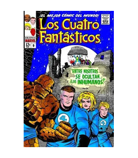 Biblioteca Marvel: Los Cuatro Fantasticos 9