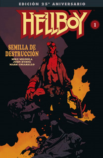 Hellboy: Semilla de Destrucción. Edición Gigante Especial 25 Aniversario.