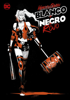 Harley Quinn: Blanco+ Negro + Rojo