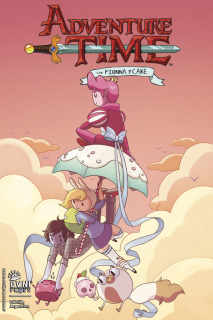 Hora de Aventura, con Fionna y Cake